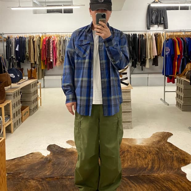 WRANGLER check shirts 랭글러 셔츠