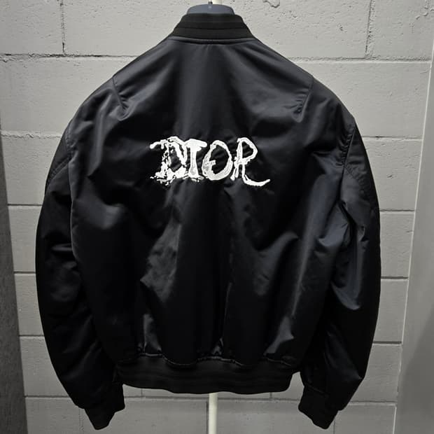 (50) 디올 피터도이그 봄버 블루종 자켓