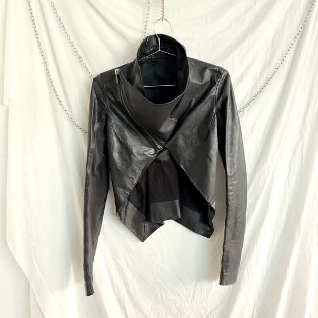 릭오웬스 드레이프 크롭 라이더 구합니다 삽니다 