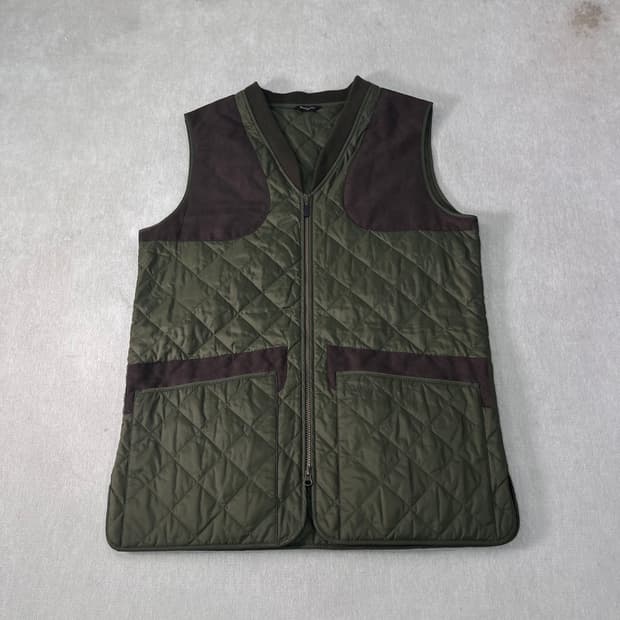 100 바버 헌팅 퀄팅 자켓