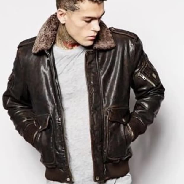 DIESEL L-Tarun Goat Leather Jacket