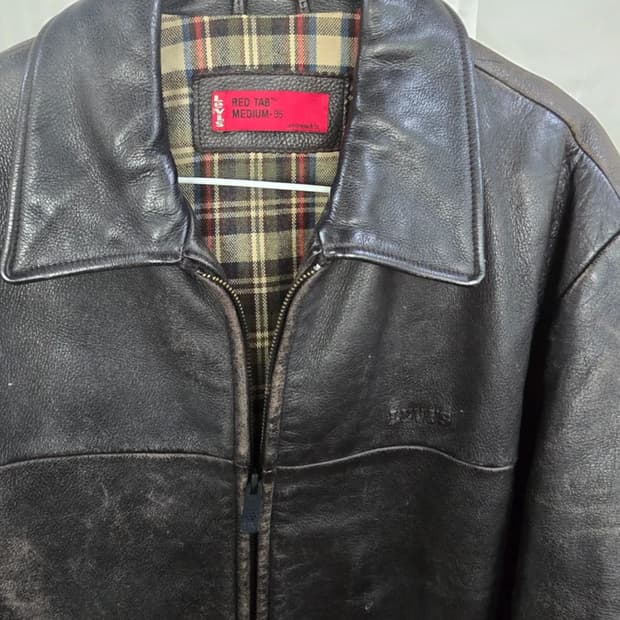 리바이스 빈티지  소가죽자켓