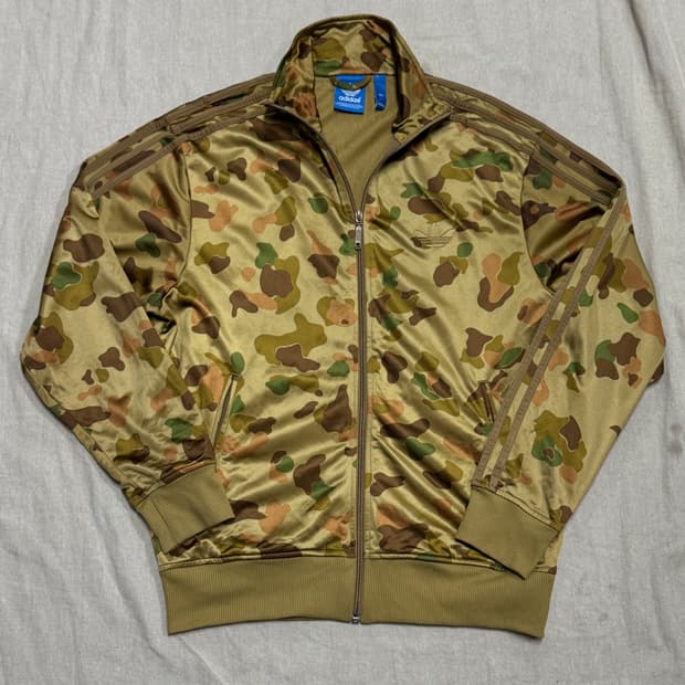 아디다스 황게 카모 트랙탑 져지 100