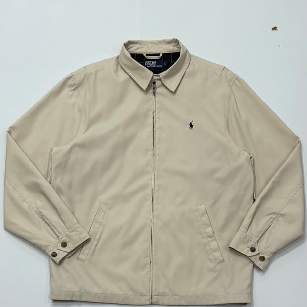 Polo 폴로랄프로렌 베이지 해링턴 자켓