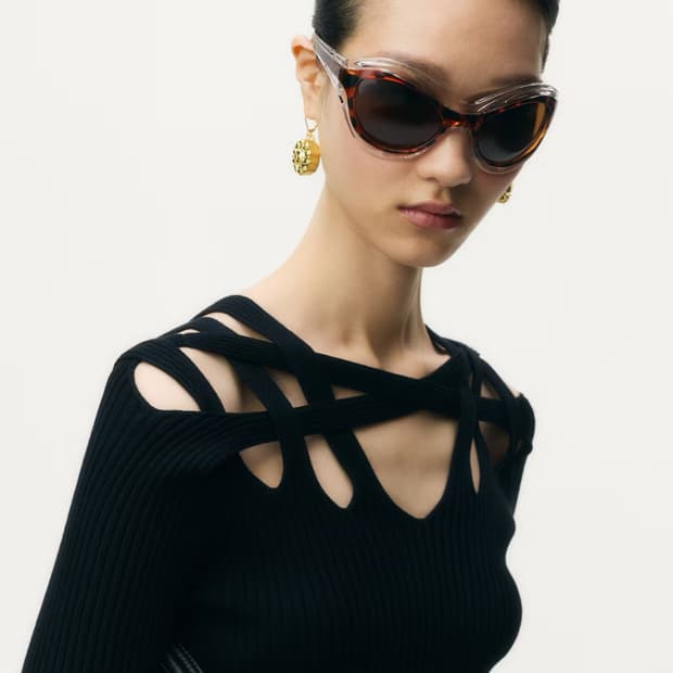 H&M 글렌마틴스 컷아웃탑 xs