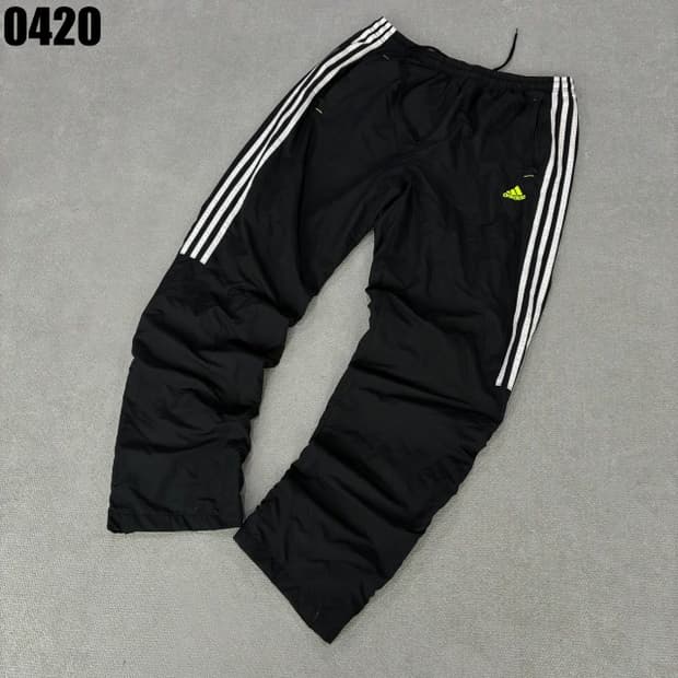 아디다스 삼선 트레이닝 바지 블랙 2XL