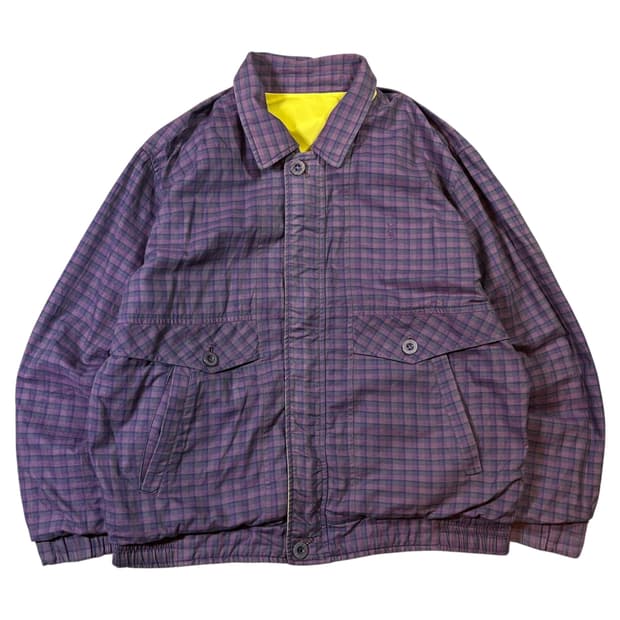 Y.S.L 입생로랑 리버시블 블루종 자켓