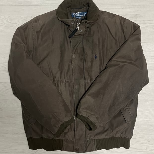 폴로 블루종 자켓