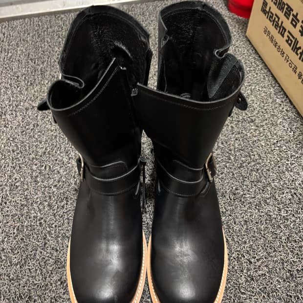 로맨틱무브 패스파인더 엔지니어부츠 오일블랙 295