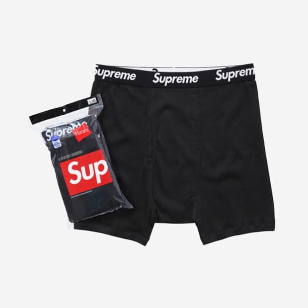 슈프림 박스 팬티 s