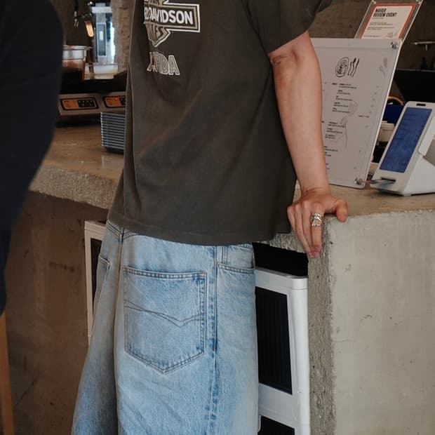 빈티지 할리 데이비슨 티