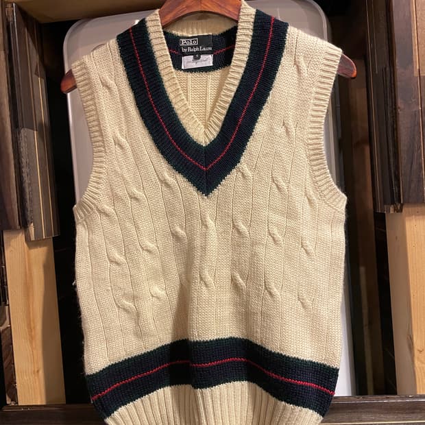 폴로 랄프로렌 니트조끼