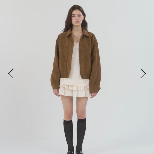 릴리코츠 Mute Leather Jacket