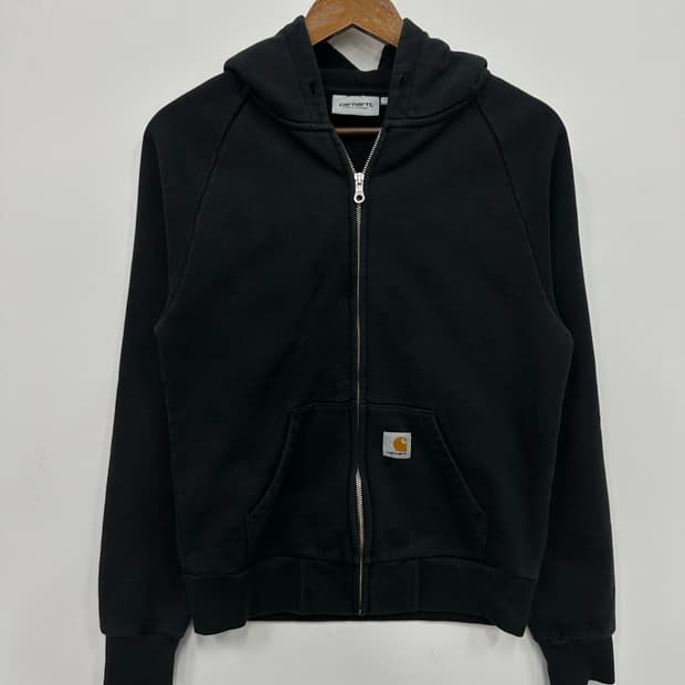 칼하트 블랙 후드집업