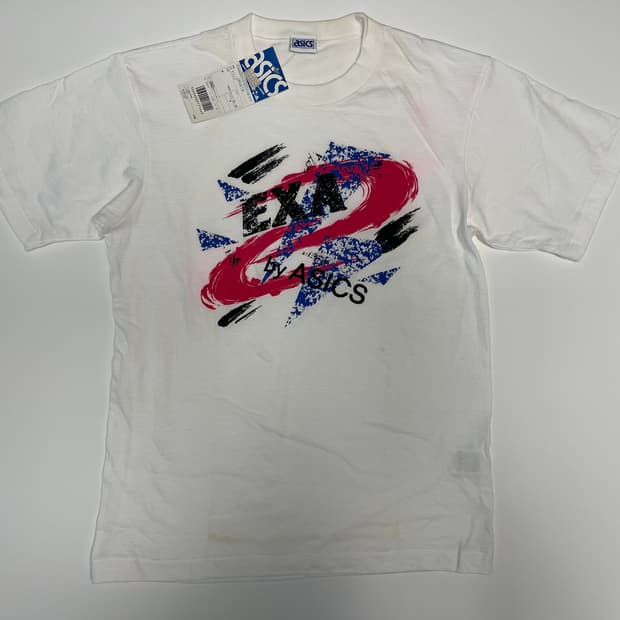 아식스 00s 올드 그래픽 로고 반팔 빈티지 티셔츠 Asics OLD