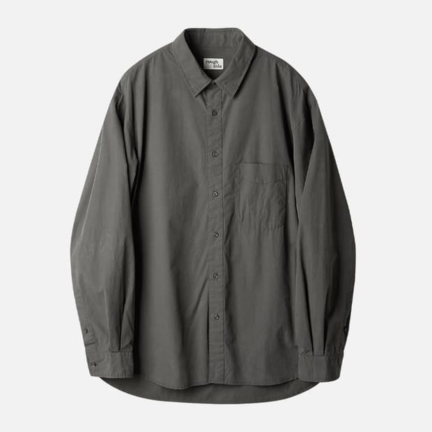 러프사이드 Shirring Shirt Charcoal