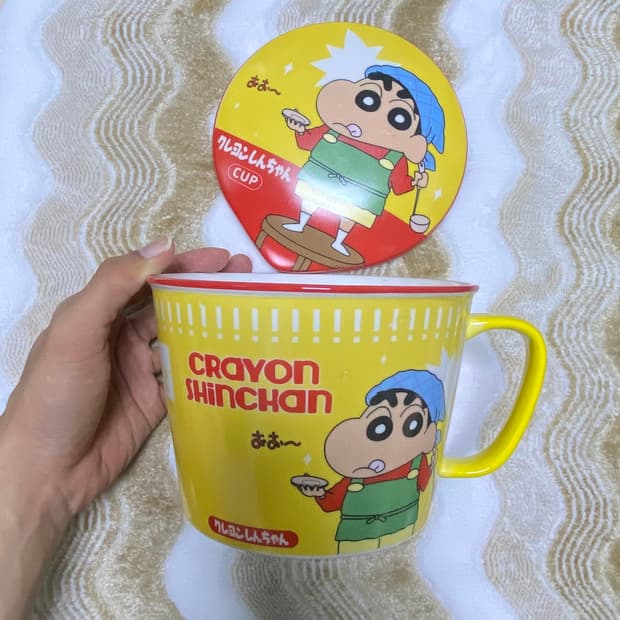 짱구 라면용기