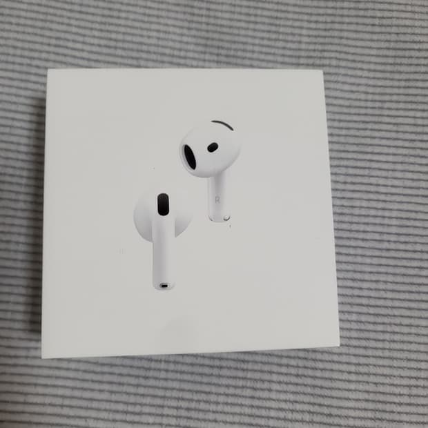 에어팟 4세대 ANC 액티브노이즈캔슬링O 미개봉 새상품