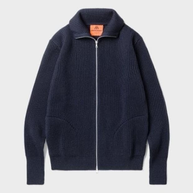 안데르센안데르센 네이비 풀집자켓 라지