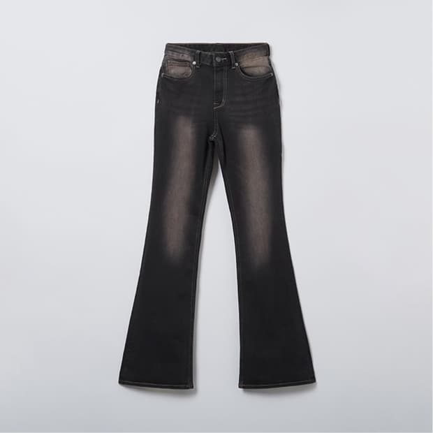 빈티지 롱 부츠컷 진