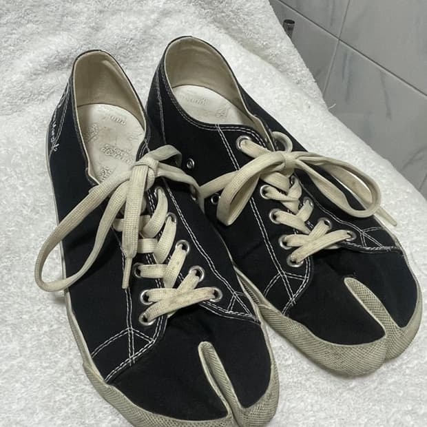[Maison Margiela] Tabi Canvas Low-top Sn