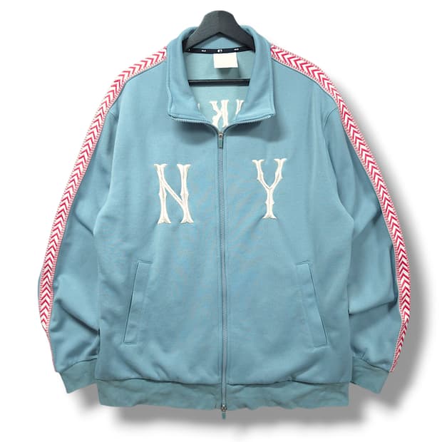 [2XL] MLB 뉴욕양키스 에스닉 자수 집업 져지