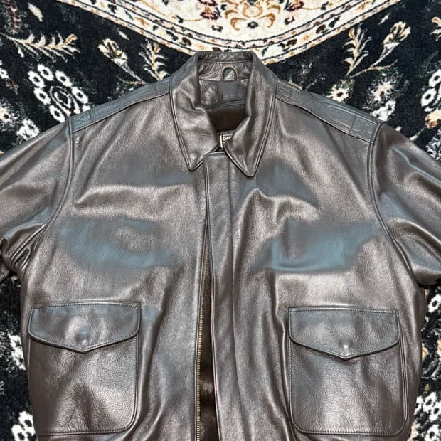 A2 가죽자켓 xxl 빅사이즈 송아지가죽 다크호스