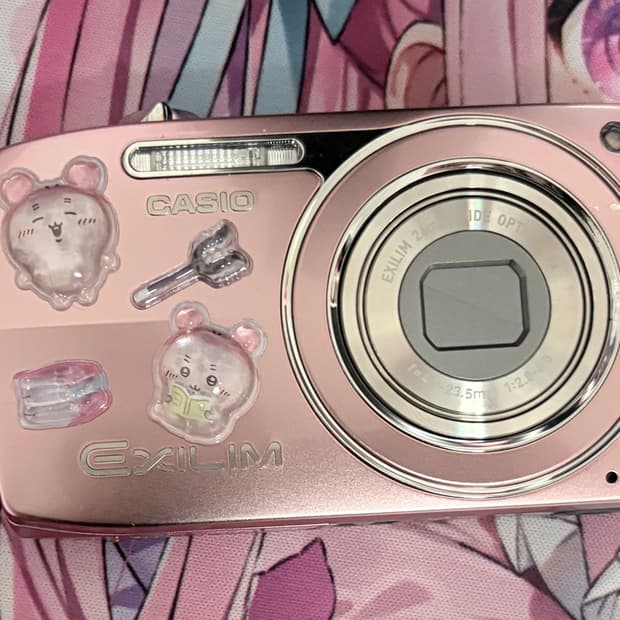 카시오 엑슬림 Z2000 핑크