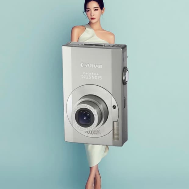 A급)캐논 익서스 90 CANON IXUS 90 빈티지 디지털카메라 디카