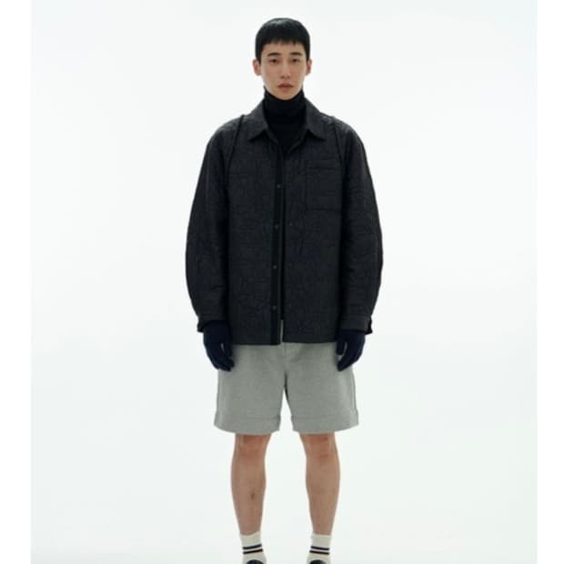 [아모멘토] 22FW 리버시블 패딩 셔츠_M size