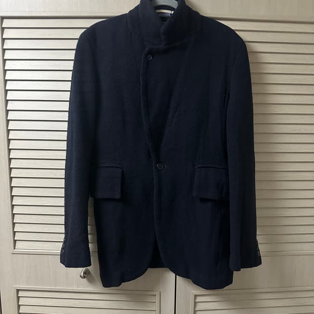 꼼데가르송 옴므 플러스 2014 울 폴리 블레이져