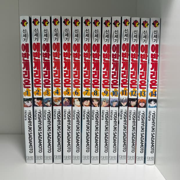 신세기 에반게리온 구판 전권 만화책
