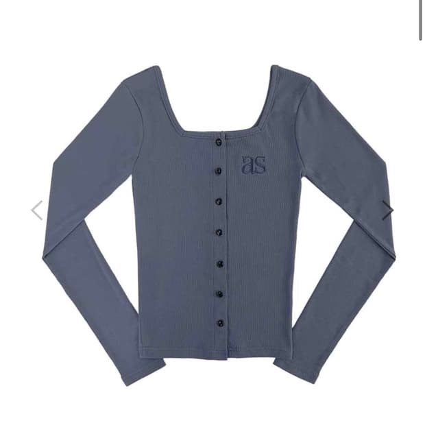 ason SICILY BUTTON CARDIGAN / BLUE