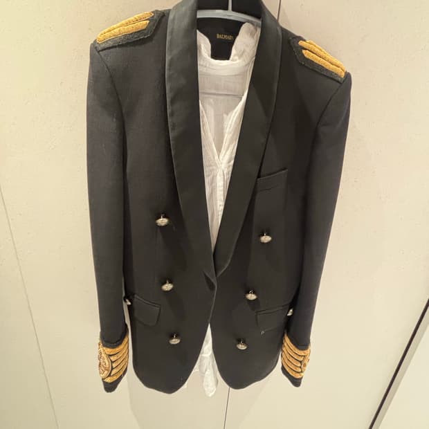 발망 h&m 사자자수 오피서 재킷