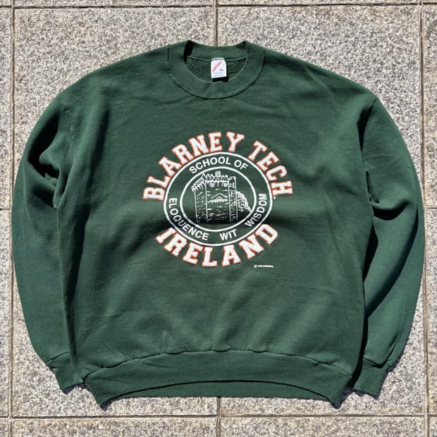  80s Jerzees BLARNEY TECH IRELA sweatshi