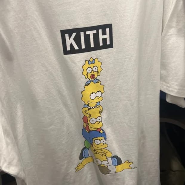 Kith X The Simpsons Tee S사이즈