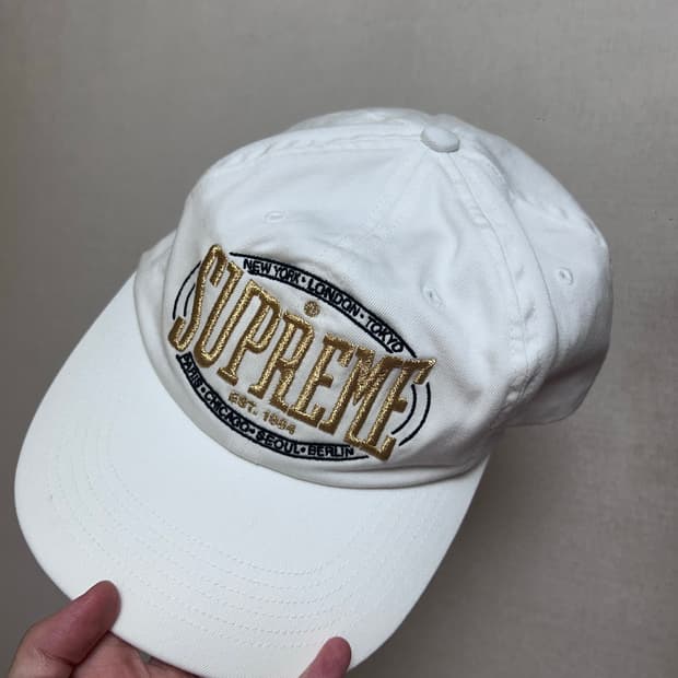 슈프림 볼캡 모자