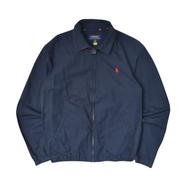 폴로 랄프로렌 최신형 큐알라벨 블루종 자켓 헤링턴 점퍼 M N0660