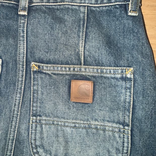 칼하트wip 마빈 데님 스커트