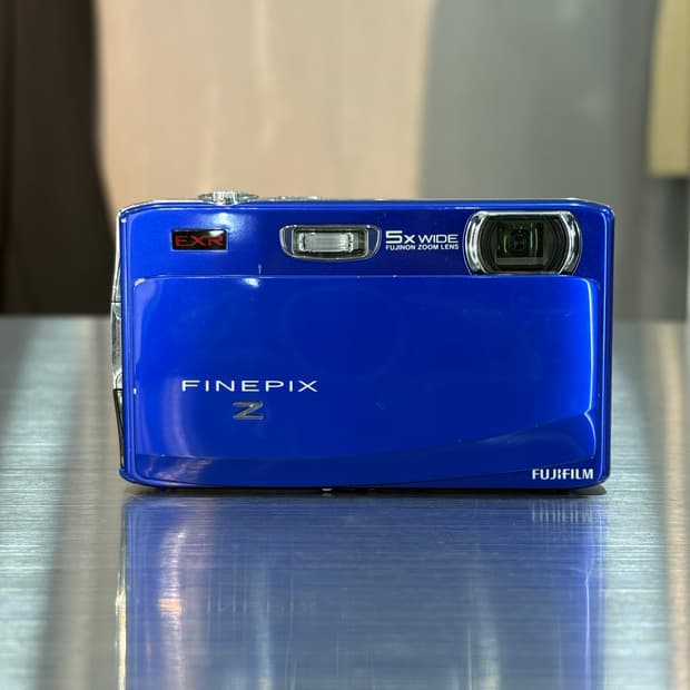 New배터리)후지필름 파인픽스 z900 exr 블루 빈티지디카