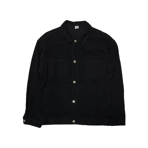 파르티멪토 블랙 트러커 자켓