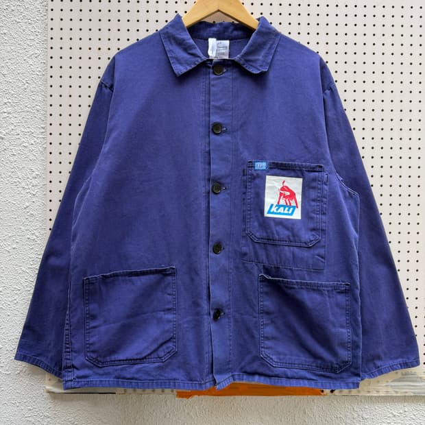 FADED PURPLE VINTAGE WASHED 프렌치워크자켓