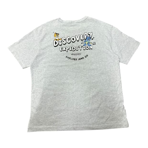 ✨ (바배) 디스커버리 익스페디션 멜란지 그레이 반팔티 