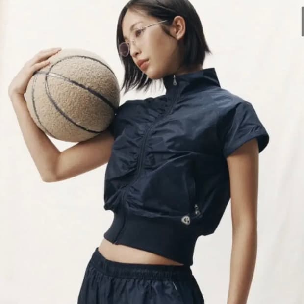 코이세이오 퍼커링 윈드브레이커 네이비 suu