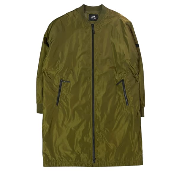 아이더 카키 경량 롱패딩 L