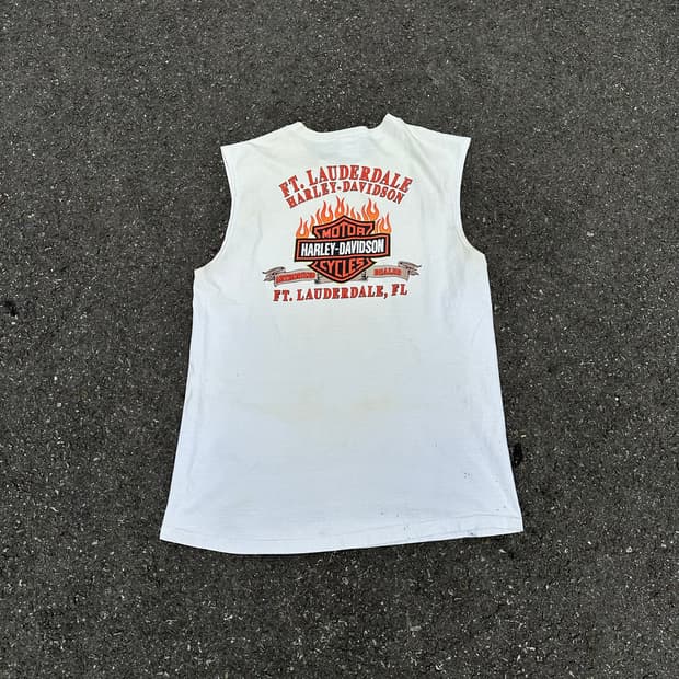 [할리데이비슨] •00s Vintage 100Years Tee