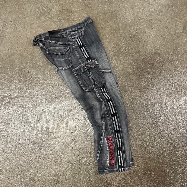 아카데믹스 올드스쿨 데님 팬츠 (32)