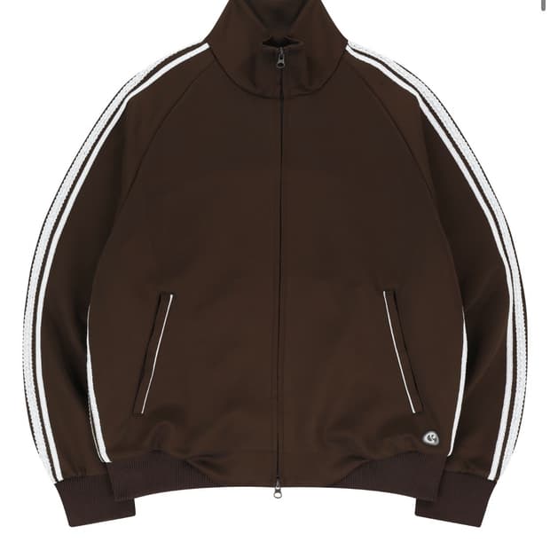 코이세이오 LACE TRACK JACKET BROWN