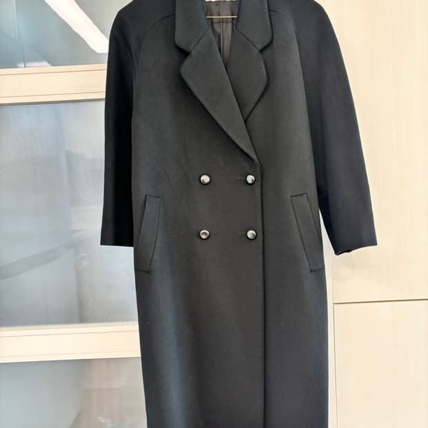울100 검정 더블코트 