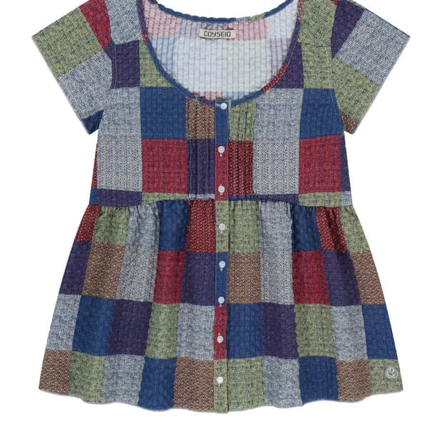 구해요)) 코이세이오 핀턱 블라우스 멀티